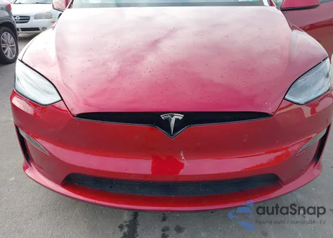 2025 Tesla Model X Plaid из США, поврежденный, VIN 7SAXCBE61SF470043